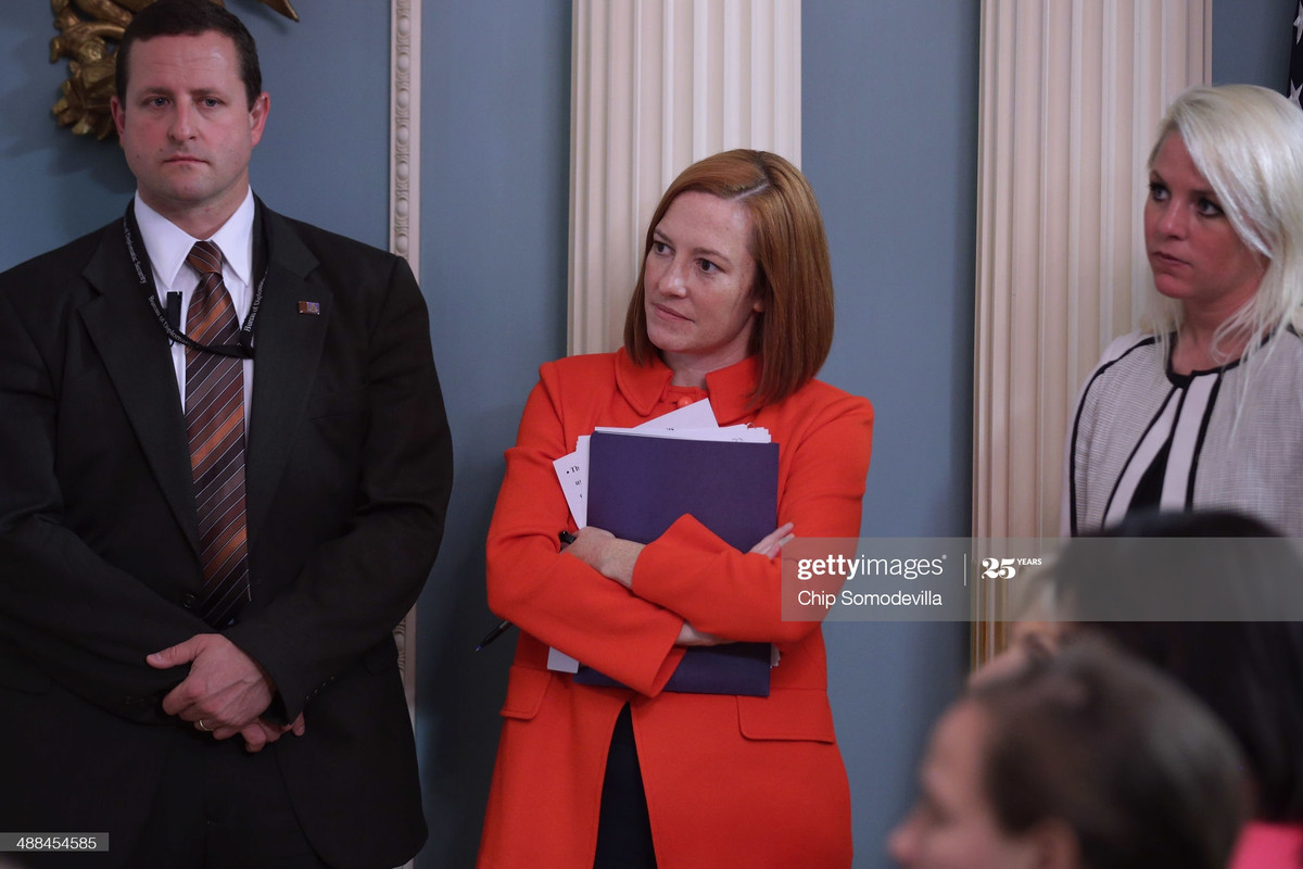 Vào ngày 7/2/2017, Psaki bắt đầu làm bình luận viên chính trị trên CNN. Ảnh: Getty.