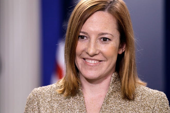 Bà Jen Psaki sinh ngày 1/12/1978 tại Stamford, Connecticut, Mỹ. Bà tốt nghiệp trường Đại học William &amp; Mary vào năm 2000. Ảnh: AP.