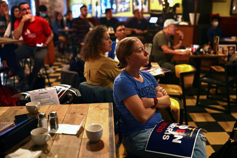 Anh: The gioi theo doi sat sao cuoc bau cu Tong thong My 2020-Hinh-11