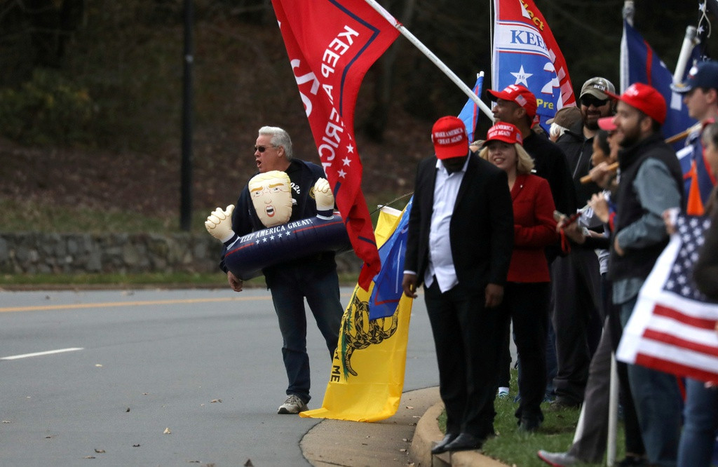 Theo thống kê trên trang GolfNews, đây là buổi đánh golf thứ 287 của Tổng thống Donald Trump kể từ khi ông nhậm chức vào ngày 20/1/2017. Ông thường đến chơi tại những sân golf mình sở hữu. Ảnh: Reuters.