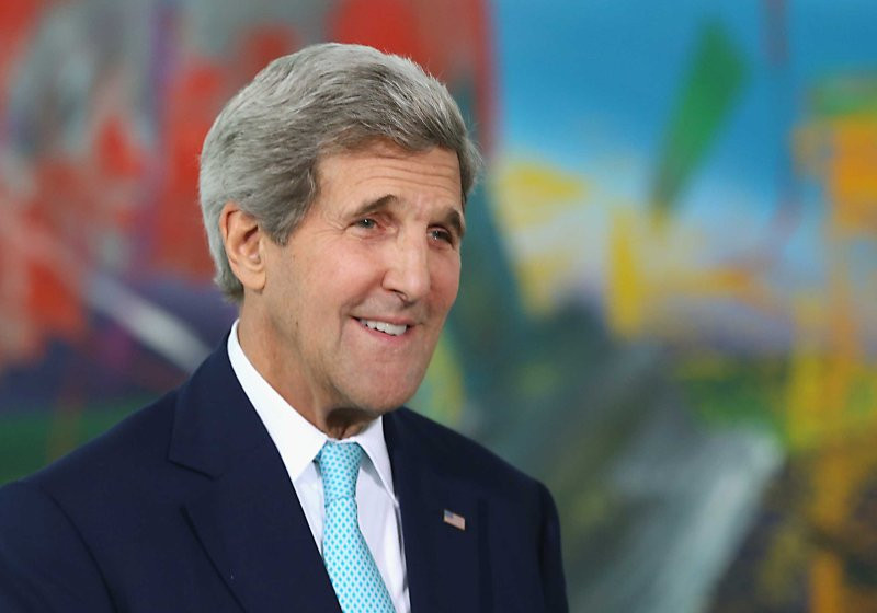 Cựu Ngoại trưởng John Kerry được chọn làm đặc phái viên của Tổng thống trong lĩnh vực biến đổi khí hậu, một vị trí trong Hội đồng An ninh Quốc gia Mỹ. Được biết, ông Kerry là người ủng hộ Hiệp định Paris về biến đổi khí hậu. Ảnh: Getty.