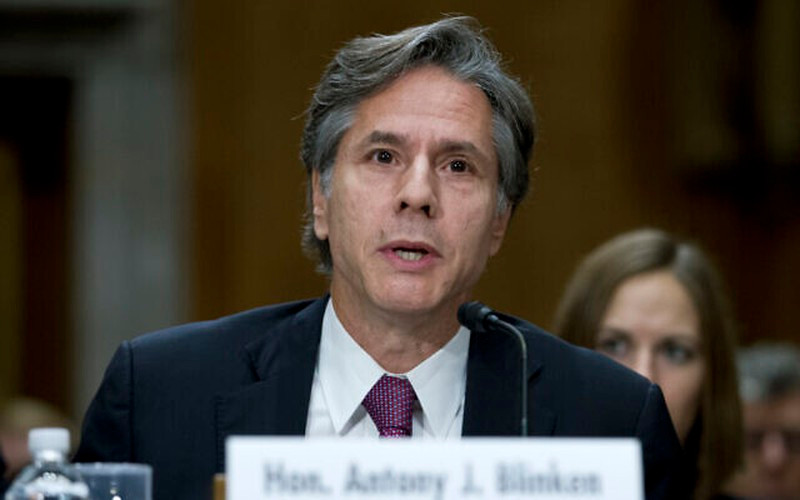 Trong danh sách những lựa chọn nội các đầu tiên được ông Biden công bố hôm 23/11, cựu Thứ trưởng Ngoại giao Antony Blinken (ảnh) được đề cử làm Ngoại trưởng Mỹ. Ảnh: AP.