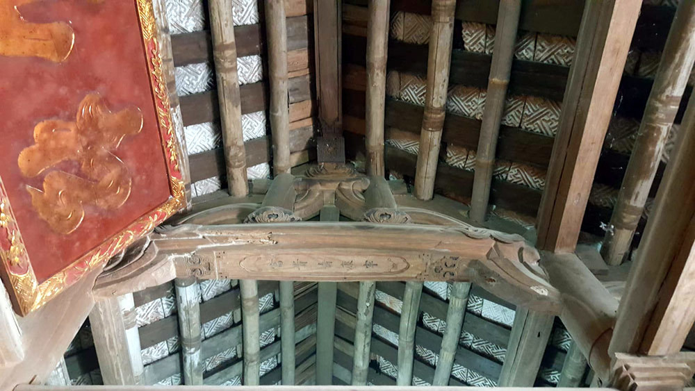 Căn nhà giữ nét đặc trưng ở các làng quê Bắc Bộ xưa.