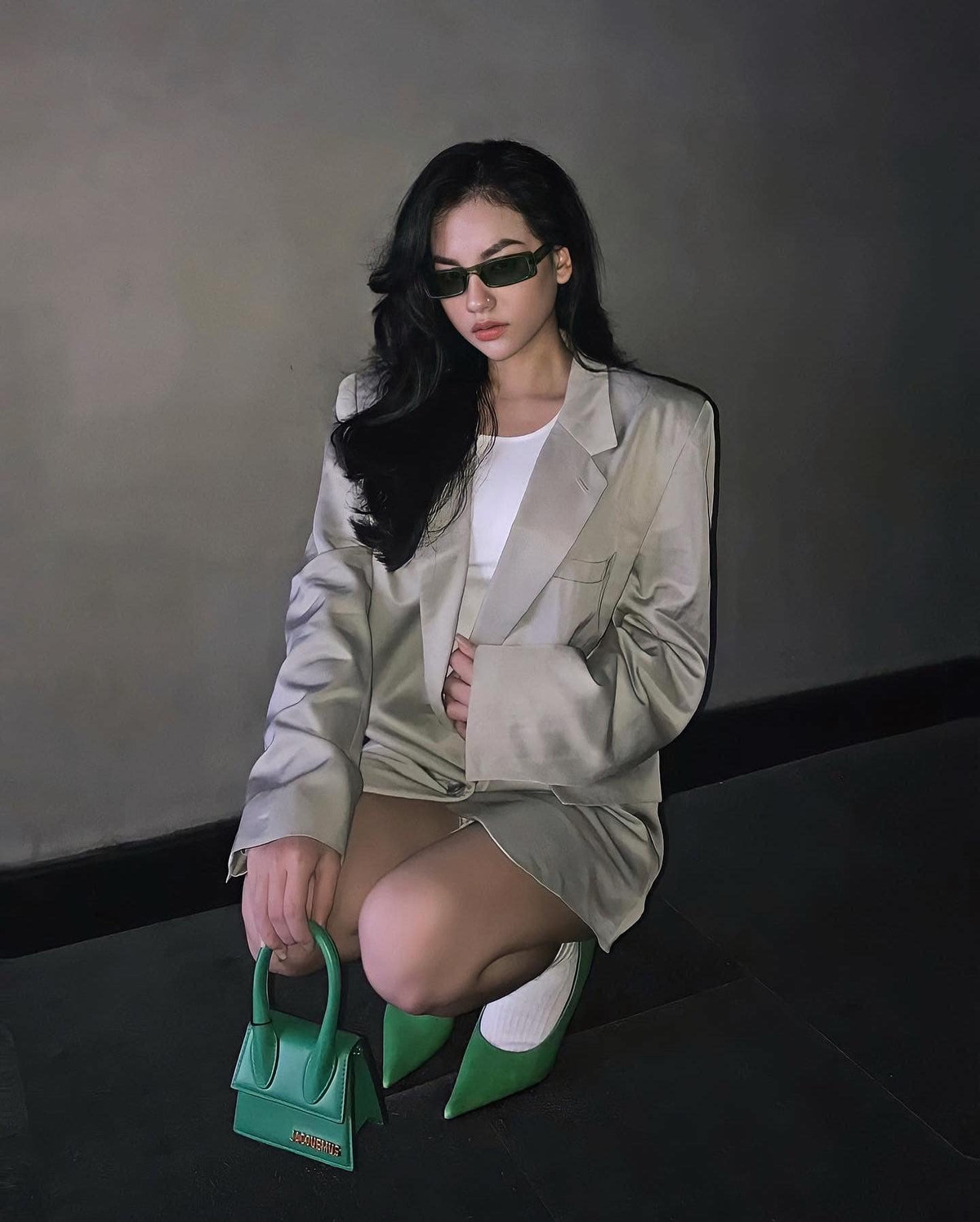 Ngoài là một KOL, gái xinh Mẫn Nhi còn làm mẫu ảnh tại TP HCM.