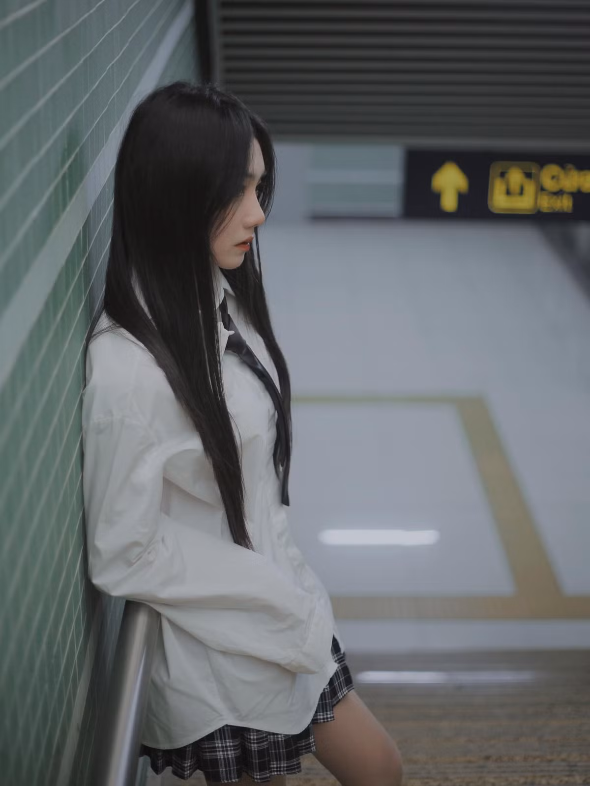 Nét đẹp ngây thơ, trong sáng của Hoài Thu chính là lợi thế để cô nàng theo đuổi phong cách này.