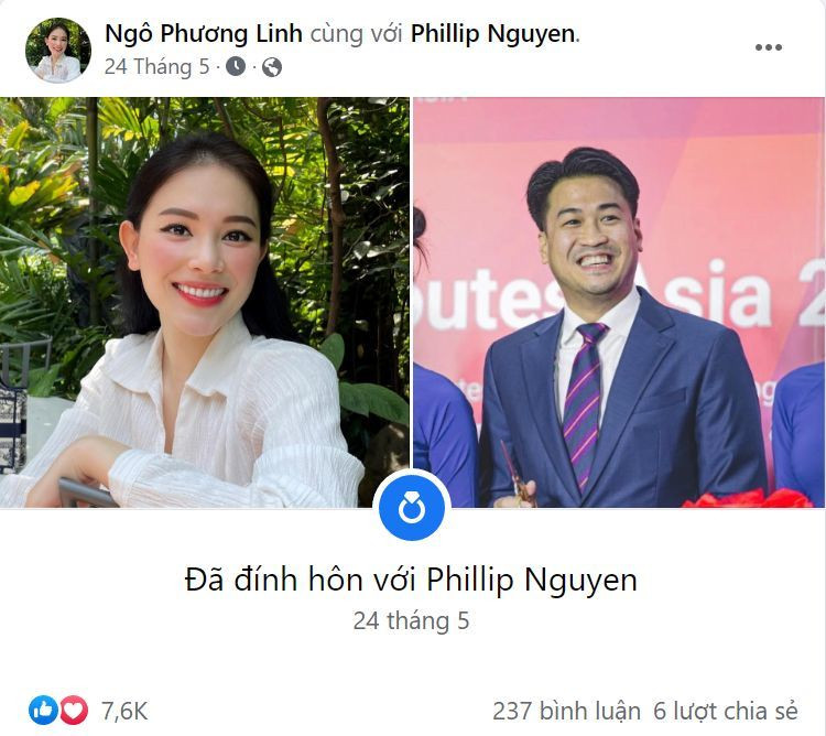 Chia sẻ hình ảnh bạn trai đang sấy lông cho chú cún nhỏ, cô nàng cảm thán: “Tương lai có vẻ nhàn”.