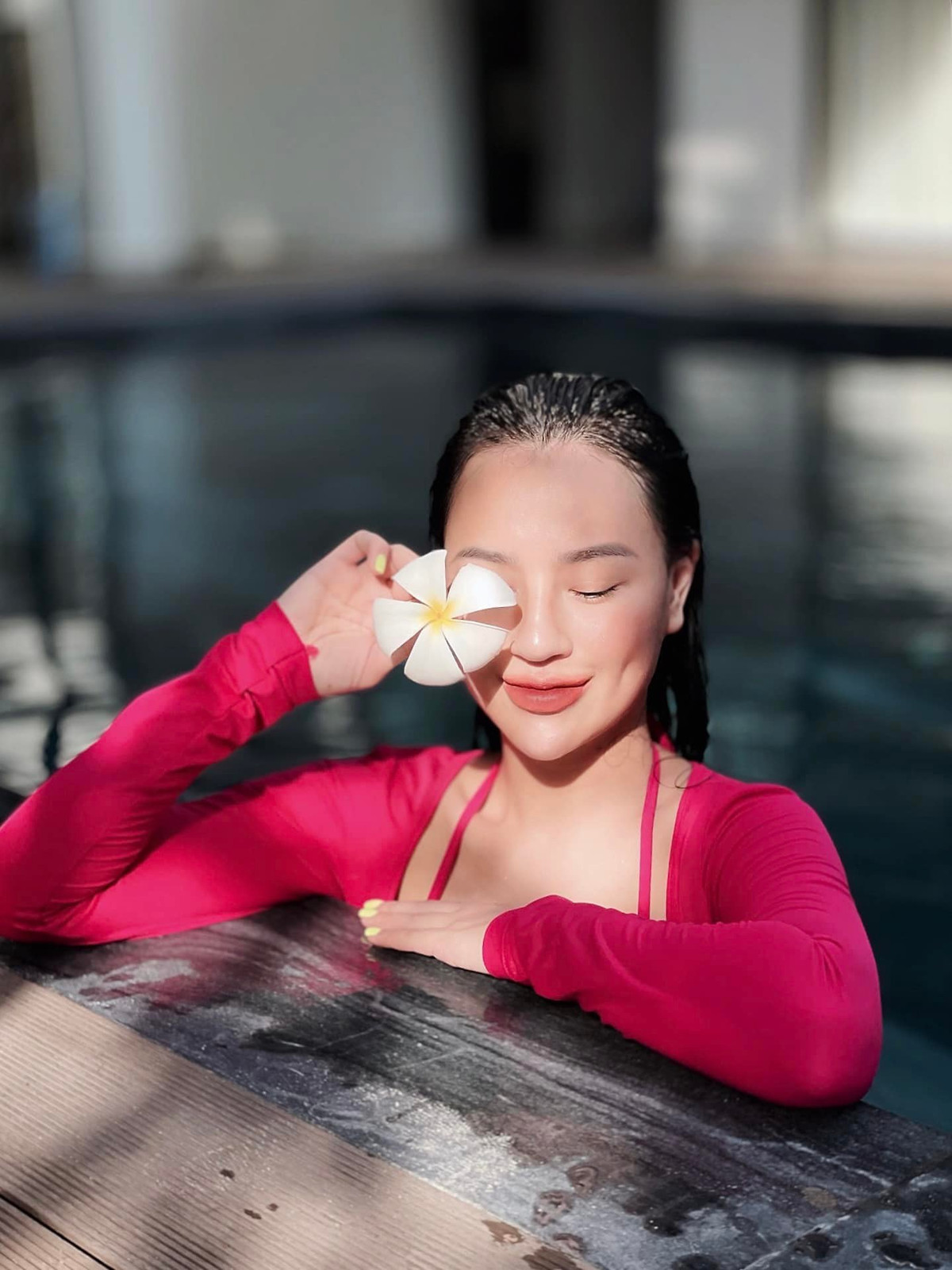 Để được nhan sắc và thân hình như hiện tại, DJ Tít phải tập luyện thể dục để có thân hình săn chắc.