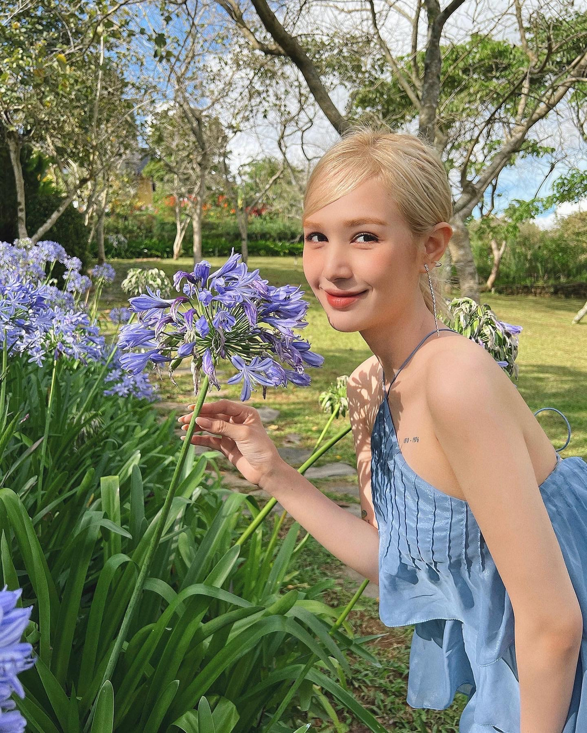 Thời gian gần đây, nhan sắc của "hot girl Instagram" này liên tục trở thành đề tài bàn tán của cư dân mạng. Ảnh: FBNV