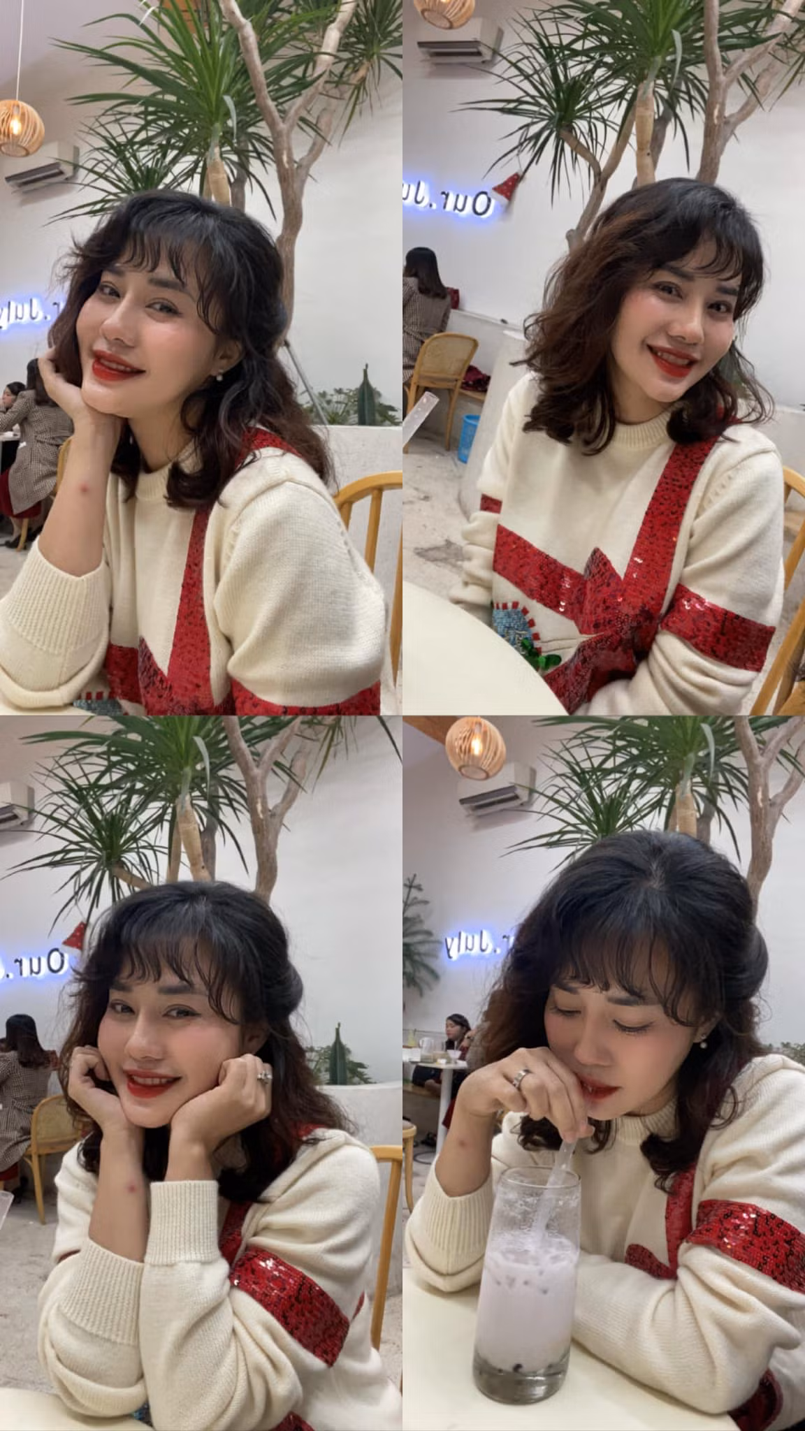 Bên dưới phần bình luận, cư dân mạng, đặc biệt là các “cánh mày râu” đã không ngần ngại vào xin “info" của chị mẹ trẻ trung này.