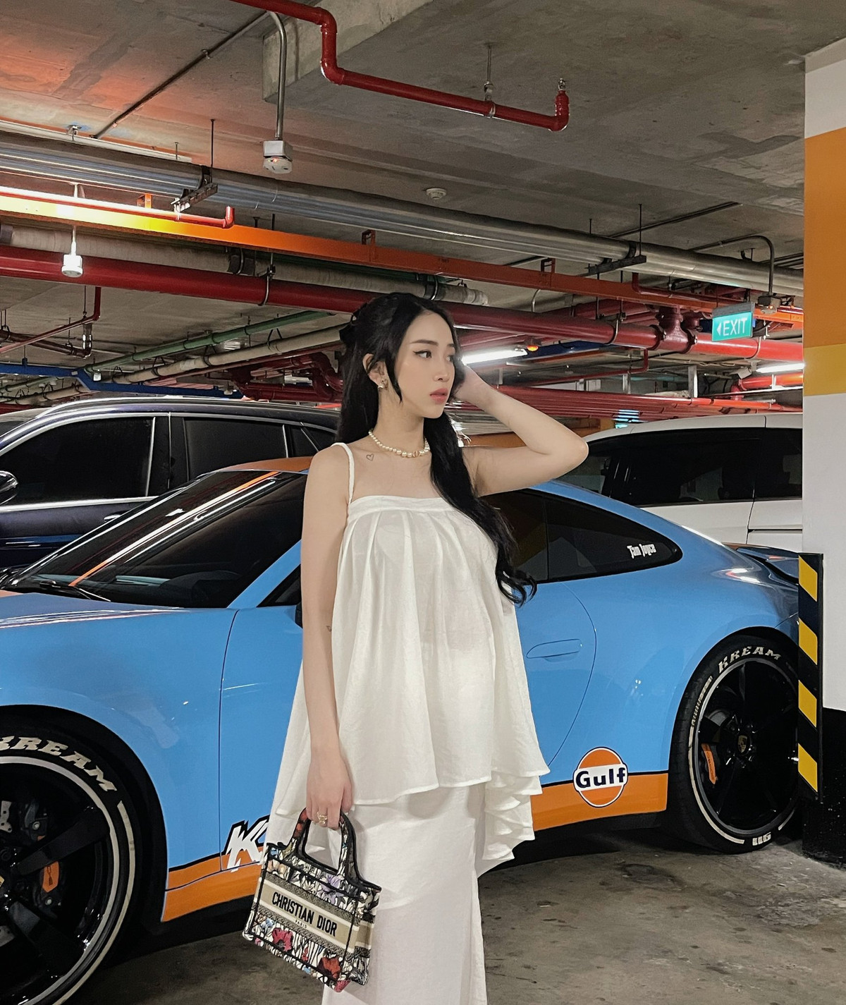 Nhiều netizen công nhận rằng cô nàng lấy lại vóc dáng cực nhanh sau sinh. Ảnh: Tổng hợp