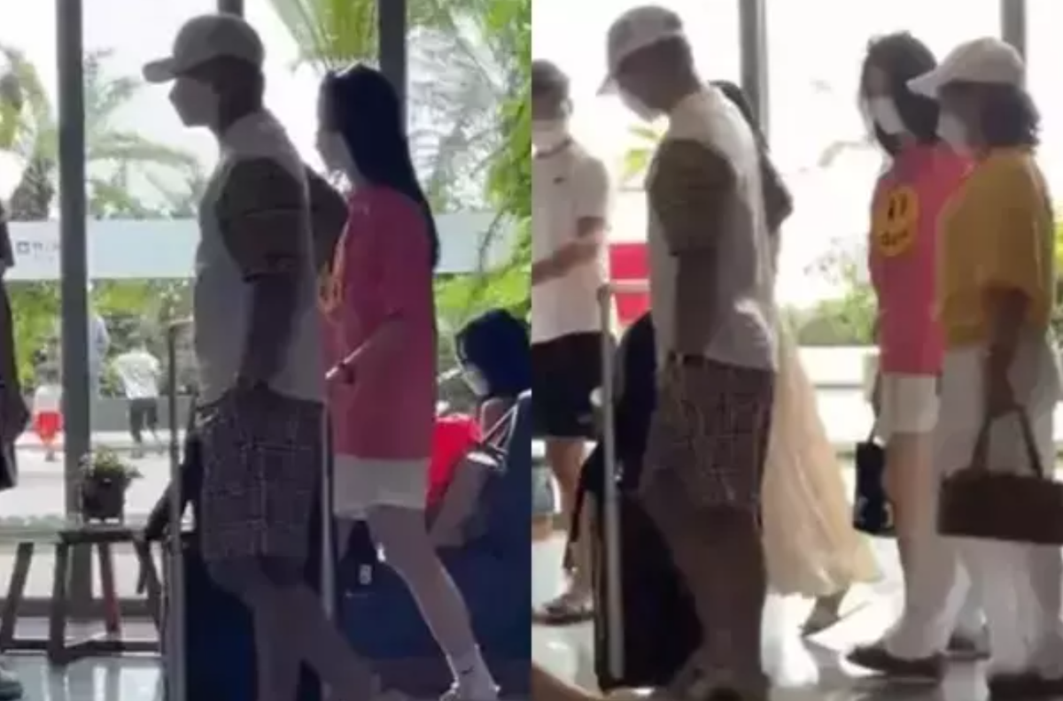 Anh cũng đưa Chu Thanh Huyền đi du lịch cùng gia đình mình.