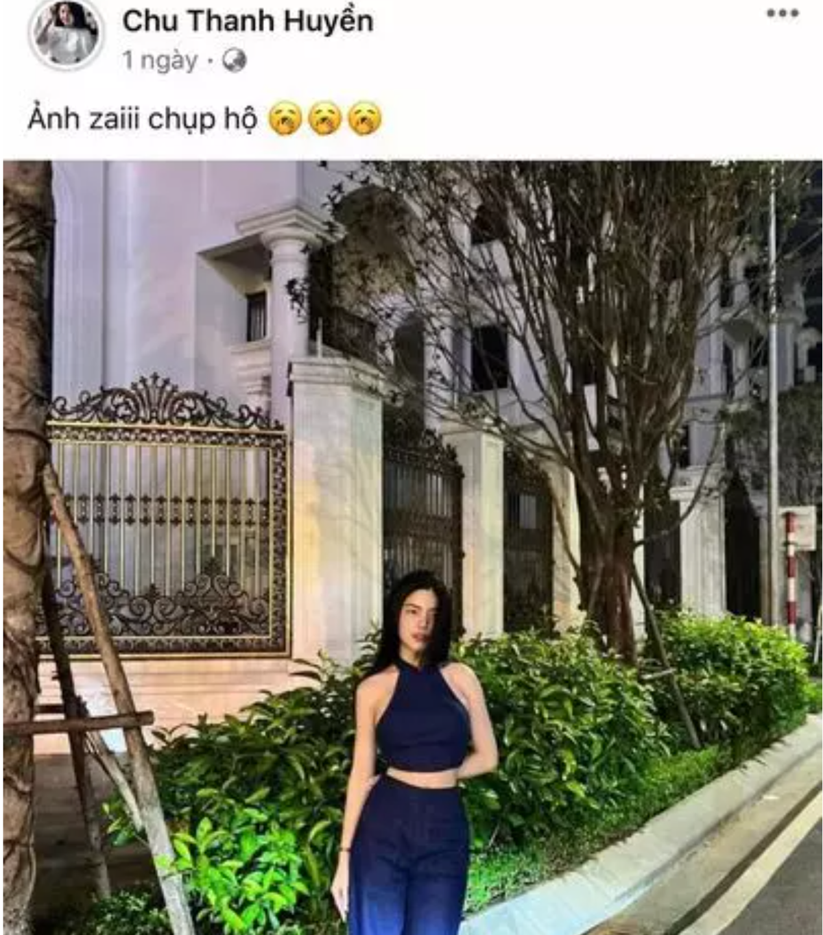 Hành động của Chu Thanh Huyền được cho là khá khéo léo trong việc thể hiện tình cảm, "đánh dấu chủ quyền" với bạn trai trước khi chàng cầu thủ sang Pháp.