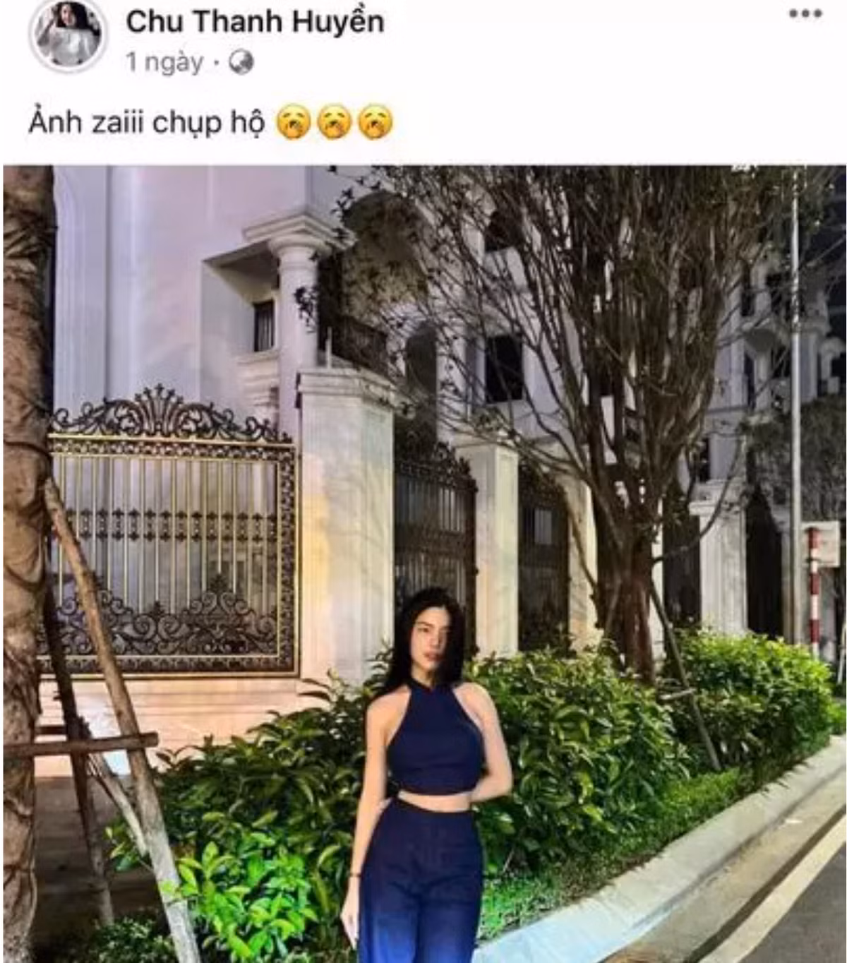 Hành động của Chu Thanh Huyền được cho là khá khéo léo trong việc thể hiện tình cảm, "đánh dấu chủ quyền" với bạn trai trước khi chàng cầu thủ sang Pháp.