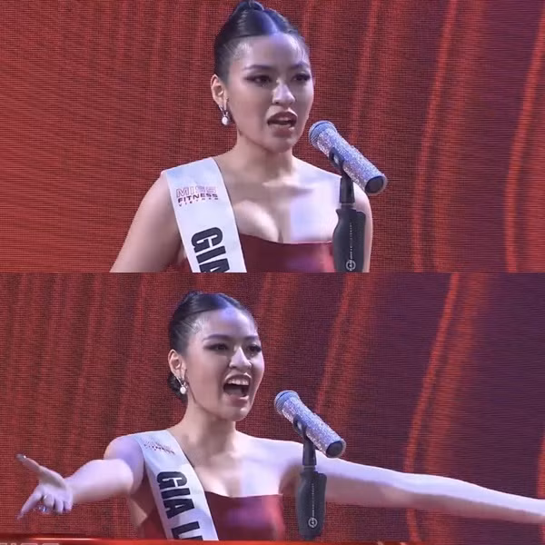 Có thể thấy vì hiệu ứng ánh sáng sân khấu không tốt khiến nhan sắc của 2 hot TikToker không được lung linh như trên mạng xã hội.