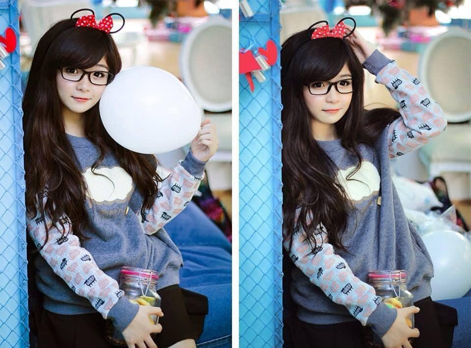 Nàng hot girl Sài thành đã sở hữu sắc vóc nổi bật ngay từ khi ngồi trên ghế nhà trường.