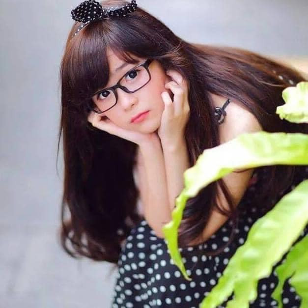 Gương mặt bầu bĩnh, cặp mắt tròn to là nét thu hút trên gương mặt của An Dâu.