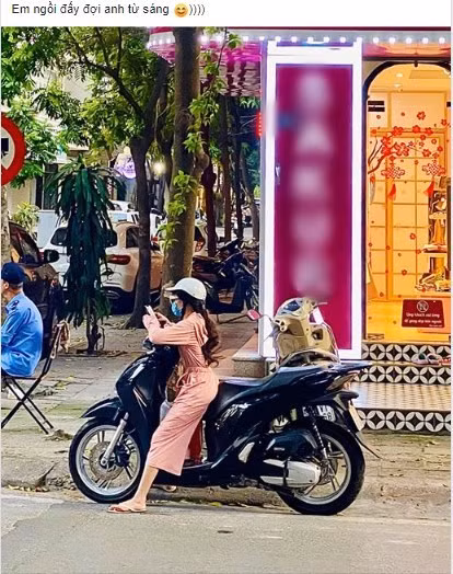 Chan ngan di xe cao, hoi chi em co man “ha canh” hai huoc