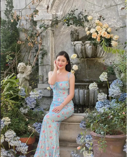 Vì thường xuyên vận động thể thao và chơi golf nên Thái Thảo Nguyên có vóc dáng cân đối, khoẻ khoắn. Ảnh: IGNV