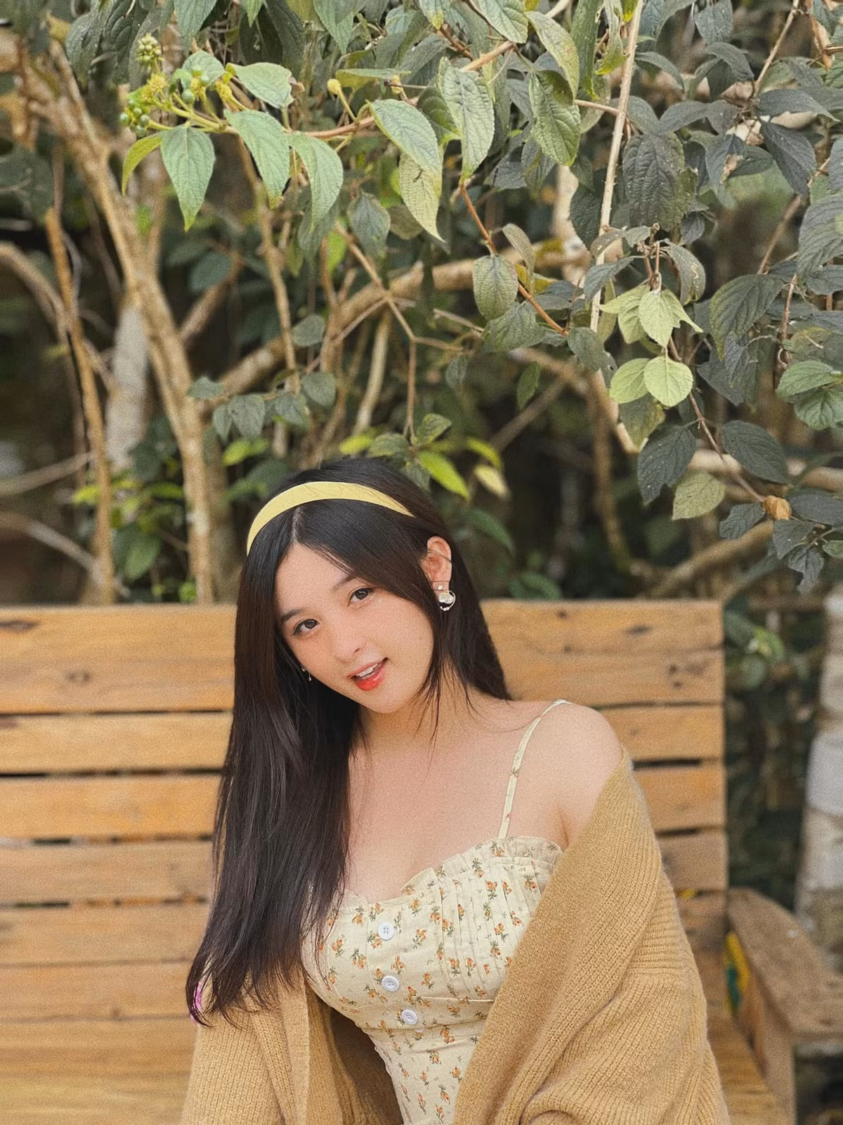 Cùng với nhan sắc dễ thương, Thảo Nari còn được khen ngợi bởi tính cách nhẹ nhàng, trầm ổn. Ảnh: FBNV