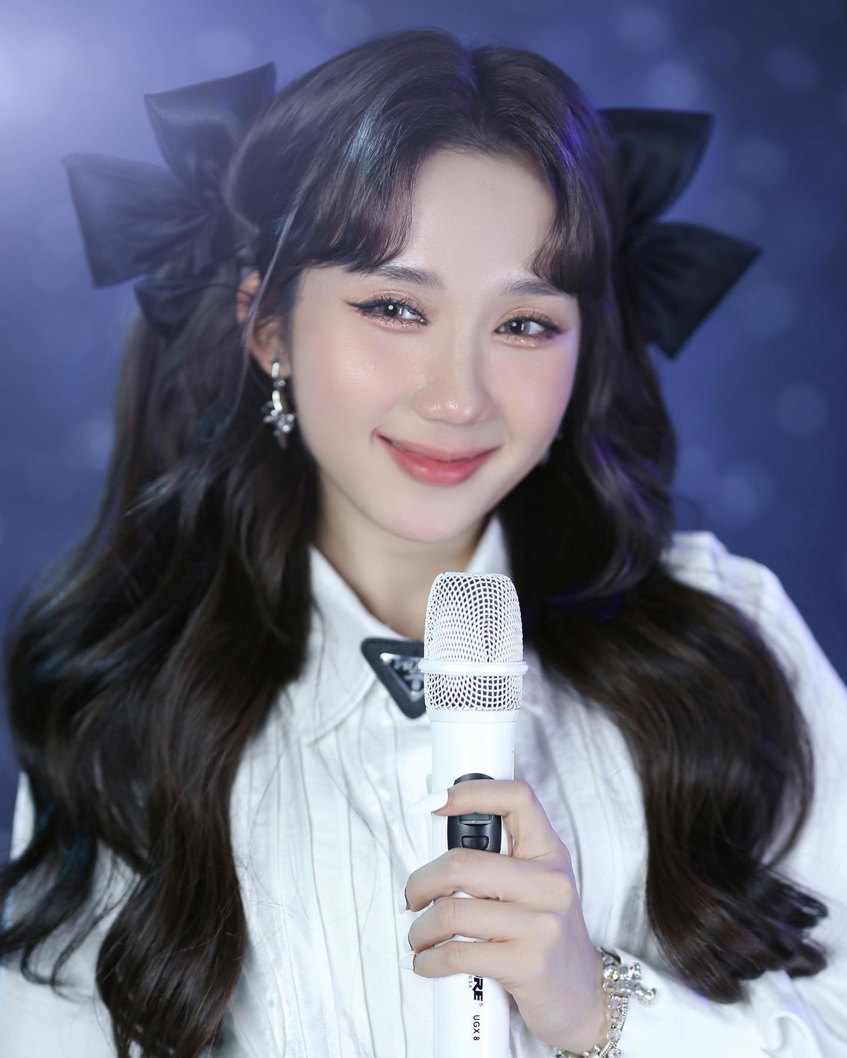 Trông nữ streamer như một idol K-Pop nên nhiều người từng lầm tưởng cô là người Hàn Quốc.