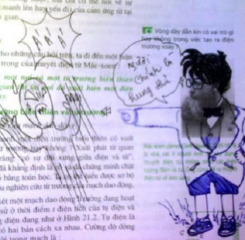 Những tác phẩm hội họa hóm hỉnh của thế hệ "nhất quỷ, nhì ma" chắc hẳn ai cũng phải bật cười khi chiêm ngưỡng.