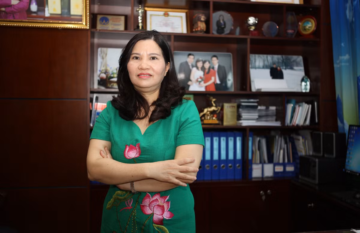 Dược sỹ Lê Thị Bình – TGĐ Công ty Dược phẩm Tâm Bình.