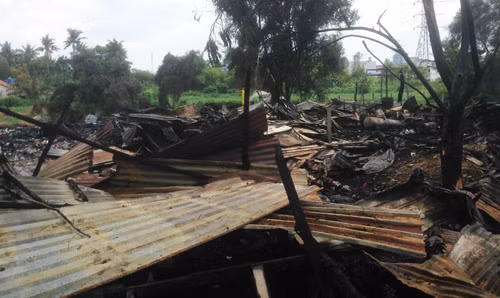 Hỏa hoạn lien tiép ỏ phuòng Truòng Thọ, quan Thu Duc