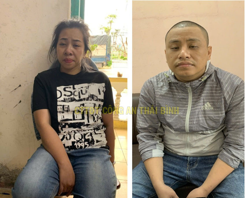 Bat giu cap vo chong cung hanh nghe trom cap o Thai Binh