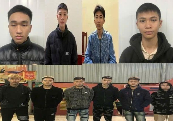 Bat 10 doi tuong mang dao duoi danh nhau, 1 nguoi bi thuong