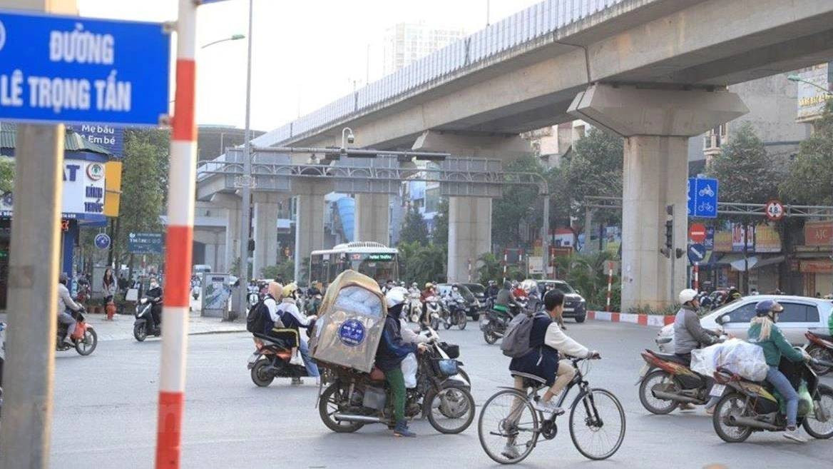 Dau tu gan 880 ty lam cau vuot nut giao Le Trong Tan - Quoc lo 6