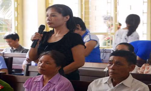 Ly Nguyen Chung nhan toi, phan bac nguoi dan ba 