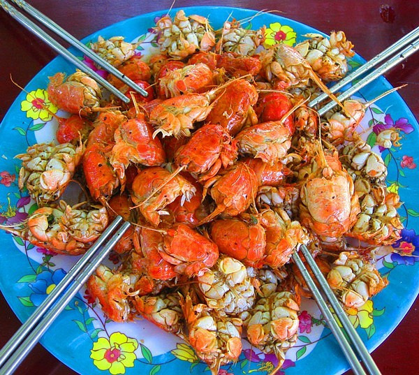 Trên thế giới, cua rù rì phân bố ở bờ biển phía tây Ấn Độ, phía nam Sumatra và Java, Indonesia. Ảnh: a4vn.