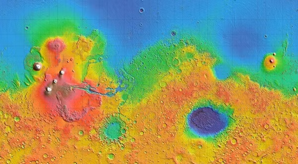 Rung dong giai ma cac con song than co dai tren sao Hoa