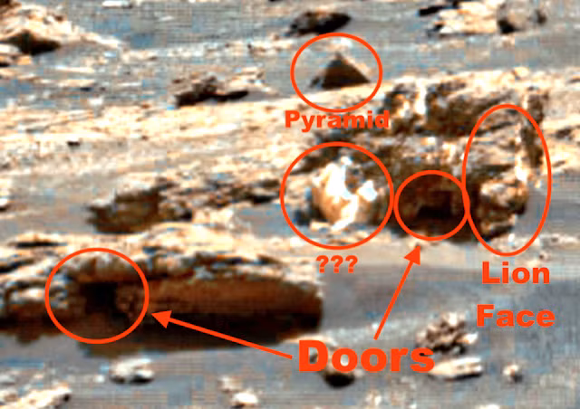 Bi an hinh anh nghi thanh pho co dai tren sao Hoa