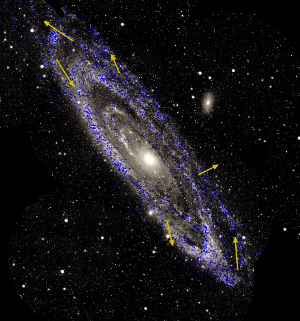 Khi nào thì thiên hà Milky Way đâm vào Andromeda? Khi nao thi thien ha Milky Way dam vao Andromeda?