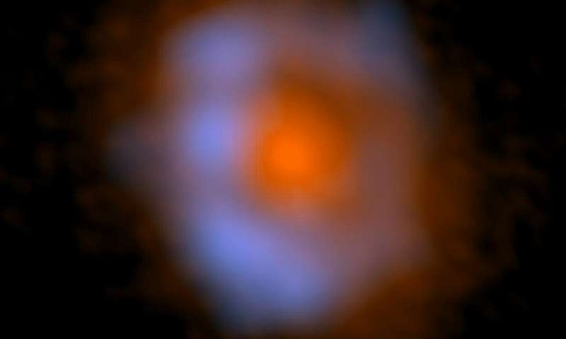 Bí ẩn Phân tử hữu cơ phức tạp quanh sao trẻ V883 Ori Bi an Phan tu huu co phuc tap quanh sao tre V883 Ori