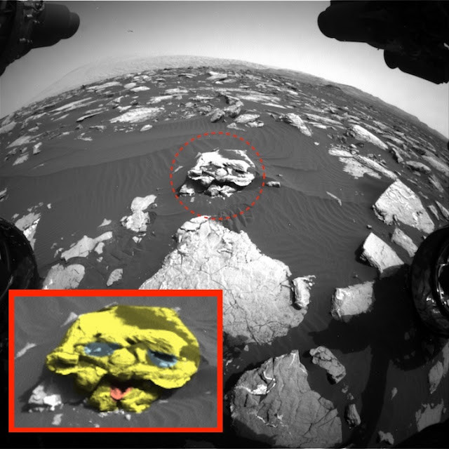 Bí ẩn khuôn mặt như dị nhân, tìm thấy trên sao Hỏa - Hình 2 Bi an khuon mat nhu di nhan, tim thay tren sao Hoa-Hinh-2