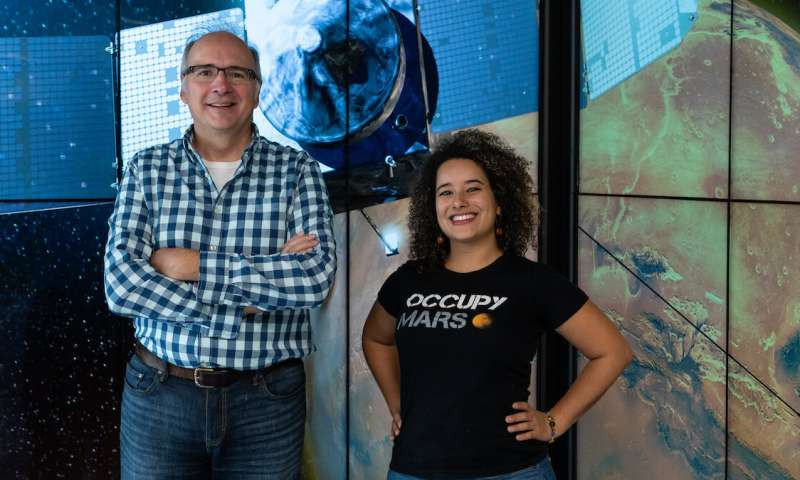 Sửng sốt tìm ra manh mối mới từ cực quang sao Hỏa Sung sot tim ra manh moi moi tu cuc quang sao Hoa