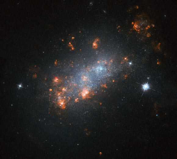 Bất ngờ khám phá mới thiên hà lùn cô đơn NGC 1156 Bat ngo kham pha moi thien ha lun co don NGC 1156
