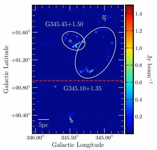 Sung sot phat hien moi trong khu vuc hinh thanh sao