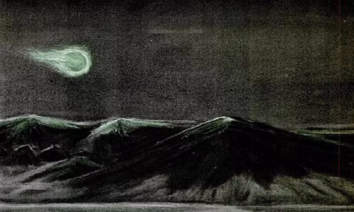 Đêm ngày 5/12/1948, phi hành đoàn trên hai máy bay của Mỹ không khỏi bất ngờ khi nhìn thấy ánh sáng màu xanh lục bí ẩn trên bầu trời New Mexico.