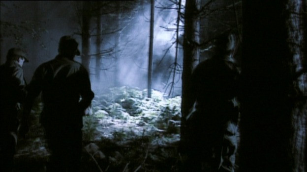 Những vật thể bí ẩn đó di chuyển rất nhanh và đột ngột biến mất vào trong khu rừng mà không để lại bất cứ dấu vết nào.