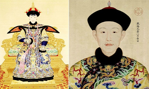 Trong thời gian trị vì, vua Càn Long cho họa sư vẽ chân dung 11 phi tần đắc sủng nhất và được đặt tên là "Tâm viết trì bình". Hoàng đế xem qua 3 lần trước khi sai người cất kỹ tranh và hạ lệnh kẻ nào xem lén sẽ bị xử tử.