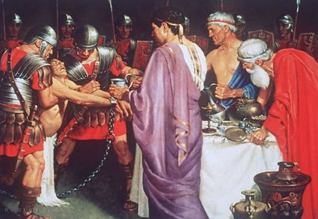 Trước khi trở thành nhà vua trị vì xứ Pontos, Mithradates VI đã sống ẩn mình trong một khu rừng suốt 7 năm sau khi vua cha băng hà do bị hạ độc.