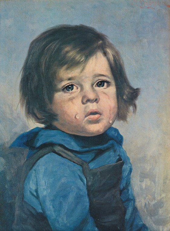 Cụ thể, một người lính cứu hỏa phát hiện bí mật kinh hoàng là những ngôi nhà có treo bức tranh "Cậu bé khóc" hầu như đều gặp hỏa hoạn.