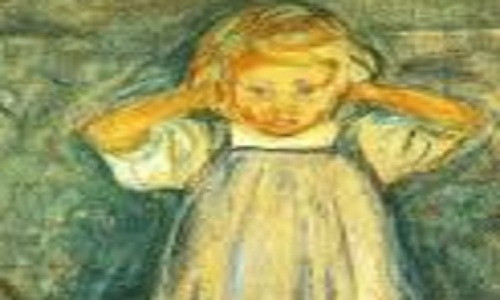 Trong tranh, họa sĩ Munch vẽ một cô gái trẻ trong tư thế bịt tai, đôi mắt mở to và trông vô hồn. Phía sau là hình người mẹ chết trên giường.