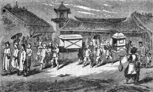 Sau khi qua đời, tang lễ của Lý Tĩnh Huấn được tổ chức theo nghi lễ long trọng và được mai táng cùng nhiều món đồ tùy táng giá trị.