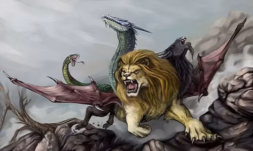 Trong thần thoại Hy Lạp, Chimera hoành hành và reo rắc nỗi sợ hãi cho người dân ở xứ Lycia.