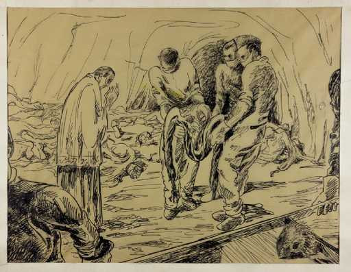 Các sĩ quan phát xít Đức đưa 335 dân thường vào mỏ đá bỏ hoang, bắt họ quỳ xuống rồi nã súng vào đầu. Các nạn nhân bị Đức quốc xã sát hại một cách tàn độc dù không gây ra bất cứ tội ác nào.