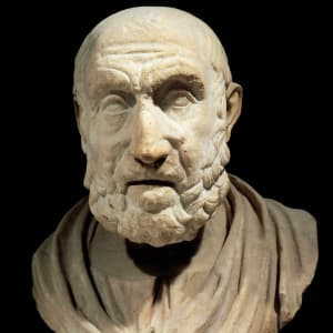 Hippocrates cũng để lại cho đời nhiều tác phẩm về lĩnh vực y khoa gồm: chẩn đoán, dịch tễ học, sản khoa, nhi khoa, dinh dưỡng và phẫu thuật. Những tài liệu này được tập hợp thành Tuyển tập Hippocrates. Ông cũng là tác giả lời thề Hippocrates nổi tiếng mà các bác sĩ phải đọc khi chuẩn bị ra trường.